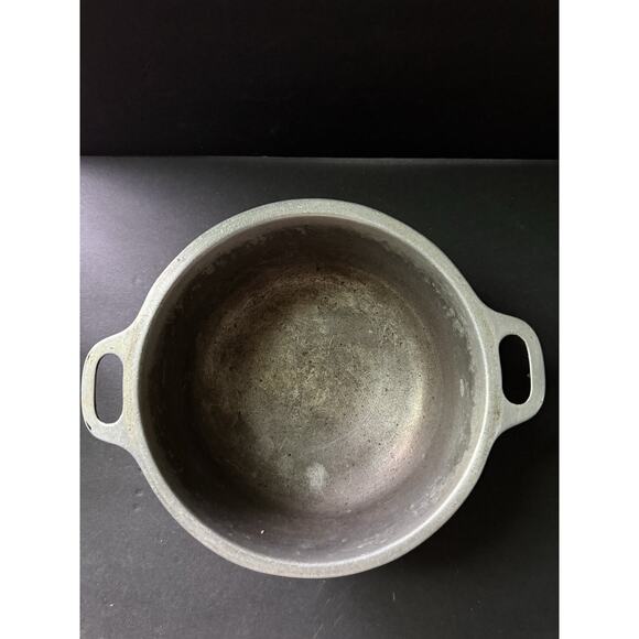 Vintage Silver Seal Hammered Dutch Oven Casserole Pot Baki G Cooking Dish - Picture 3 of 8